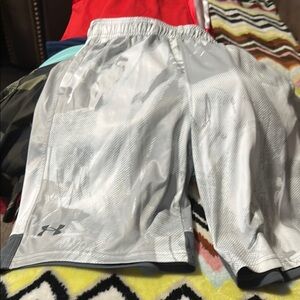 Under Armour Light Gray Patterned Shorts